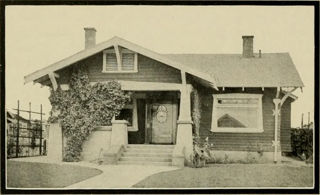 An illustration from West coast bungalows., 1912, leaf 5