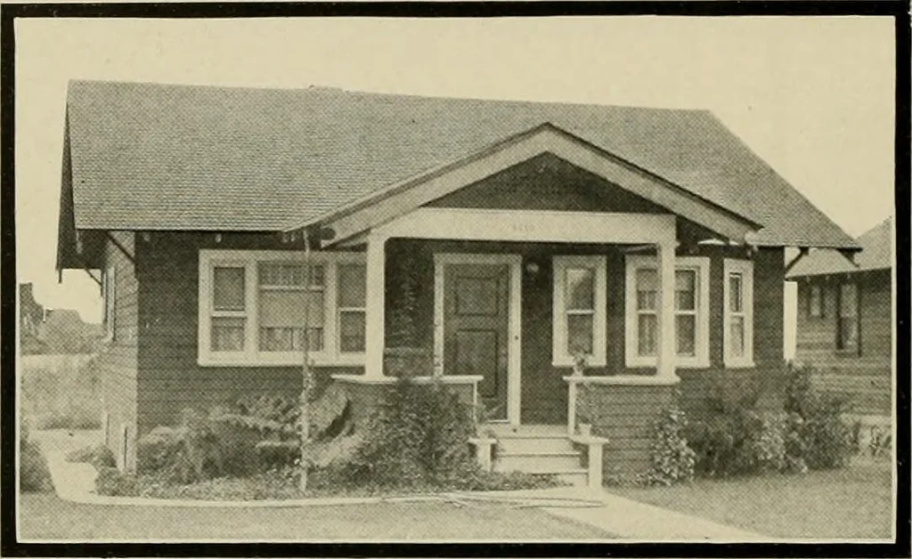 An illustration from West coast bungalows., 1912, leaf 53