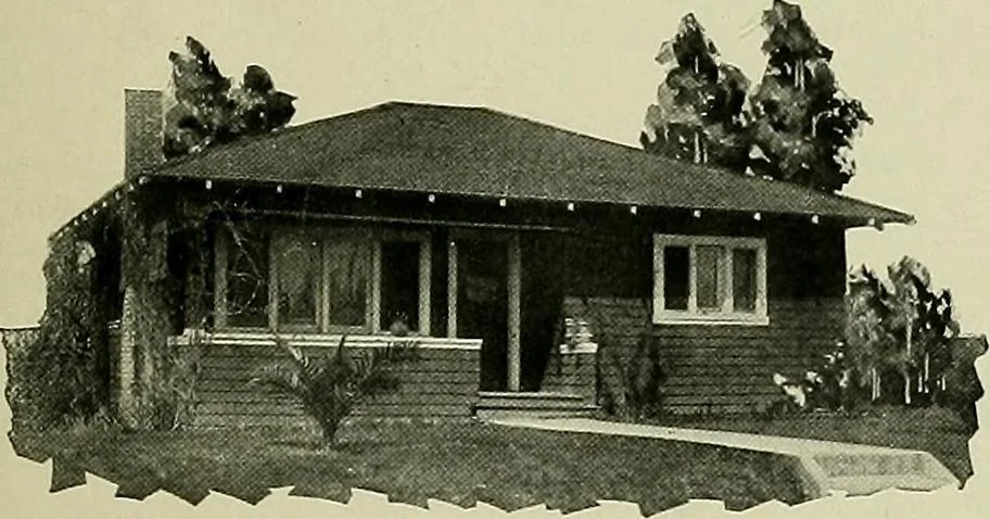 An illustration from West coast bungalows., 1912, leaf 54
