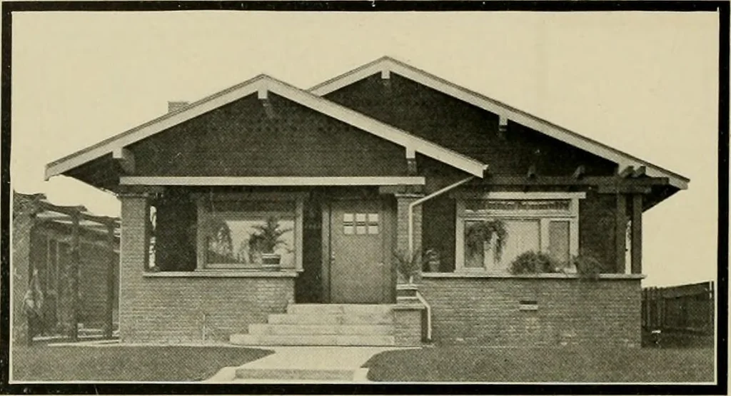 An illustration from West coast bungalows., 1912, leaf 7