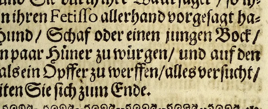 An illustration from West-indianische Reissbeschreibung, de An. 1639. biss 1645. von Ambsterdam nach St. Jorius de Mina, ein Castel, in Africa,, 1663, leaf 141