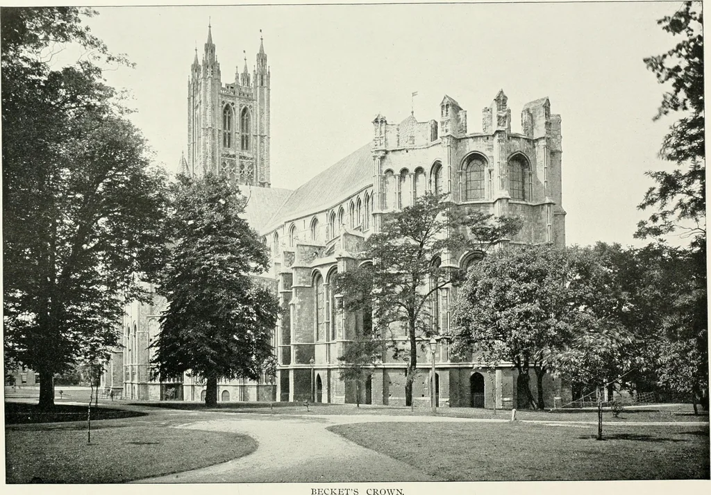 An illustration from Westminster abbey and the cathedrals of England, 1895, leaf 116