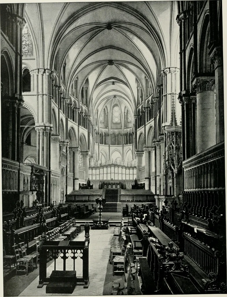 An illustration from Westminster abbey and the cathedrals of England, 1895, leaf 121