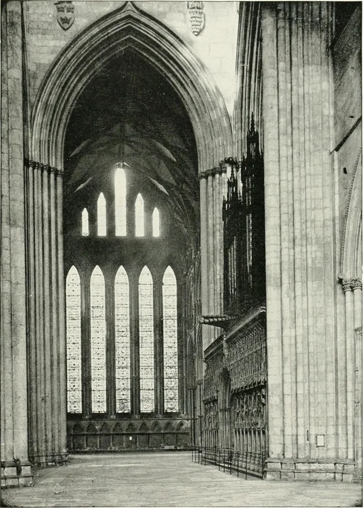 An illustration from Westminster abbey and the cathedrals of England, 1895, leaf 134