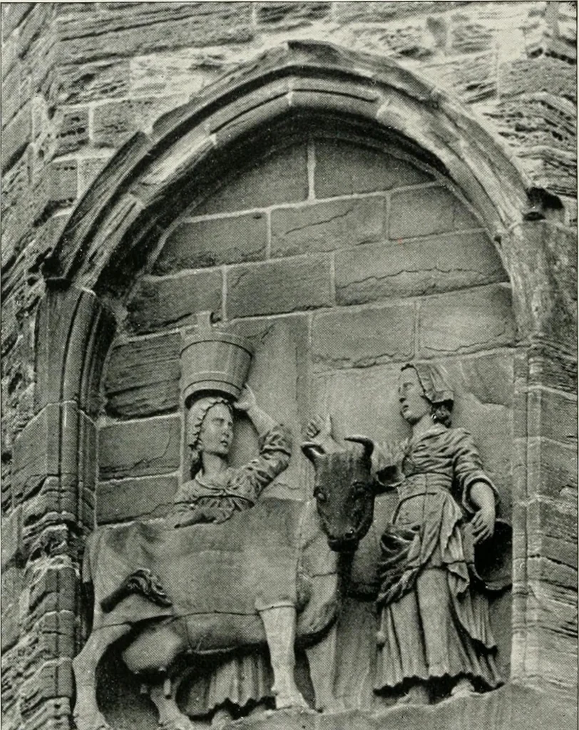 An illustration from Westminster abbey and the cathedrals of England, 1895, leaf 151
