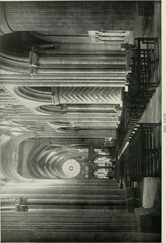 An illustration from Westminster abbey and the cathedrals of England, 1895, leaf 155