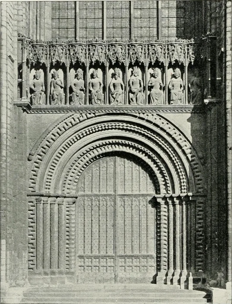 An illustration from Westminster abbey and the cathedrals of England, 1895, leaf 171
