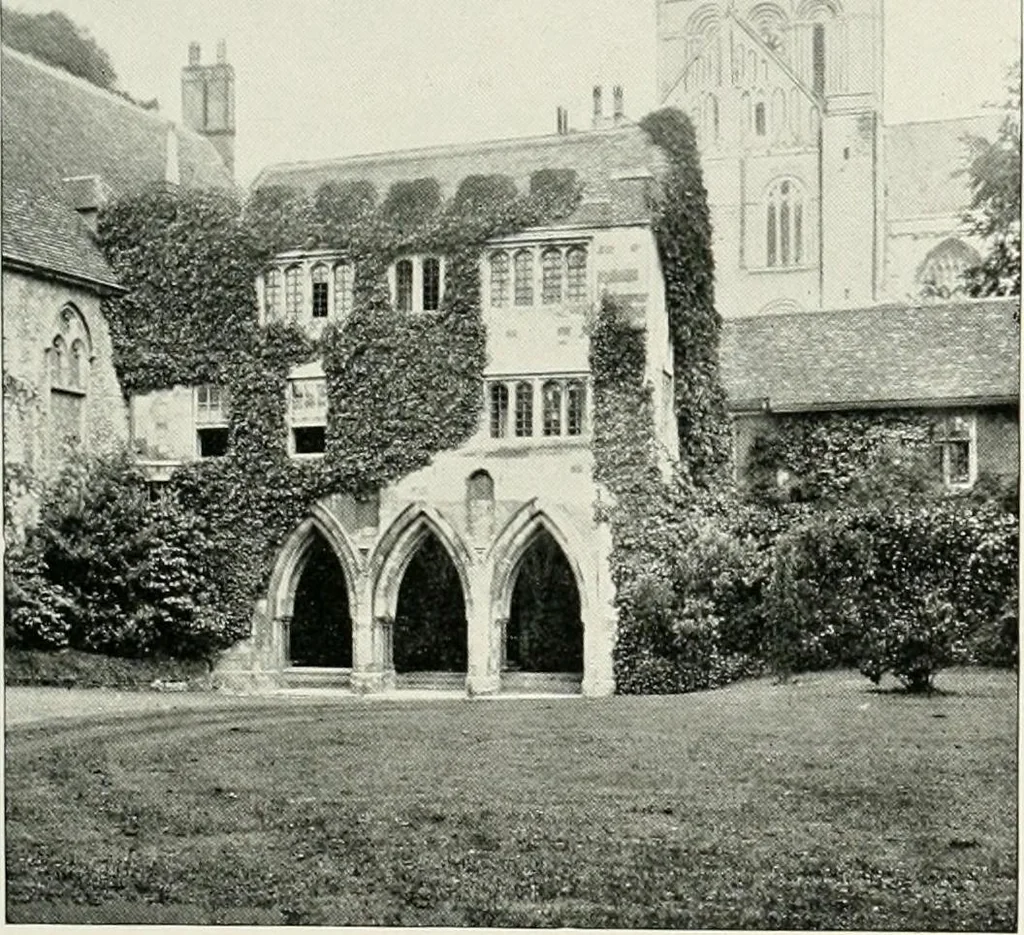 An illustration from Westminster abbey and the cathedrals of England, 1895, leaf 190
