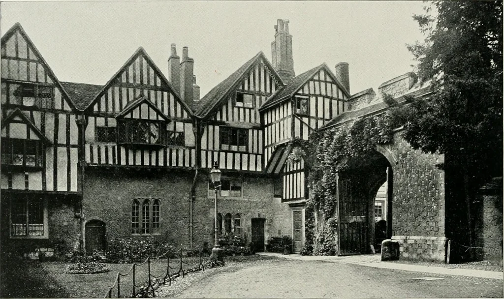 An illustration from Westminster abbey and the cathedrals of England, 1895, leaf 195