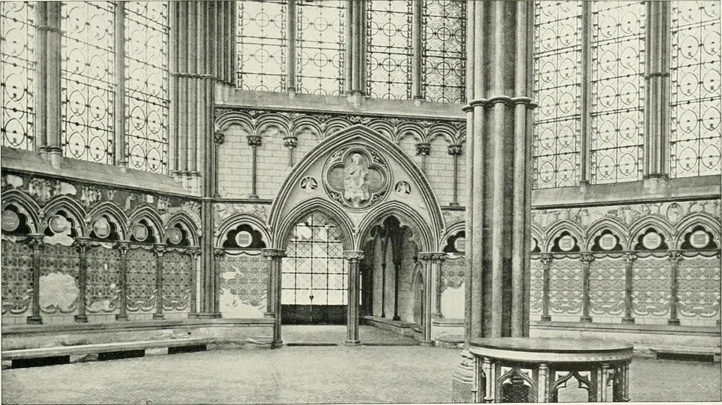 An illustration from Westminster abbey and the cathedrals of England, 1895, leaf 212