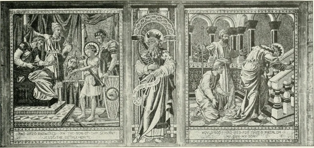An illustration from Westminster abbey and the cathedrals of England, 1895, leaf 216