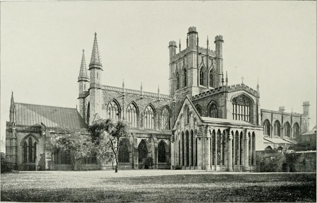 An illustration from Westminster abbey and the cathedrals of England, 1895, leaf 217