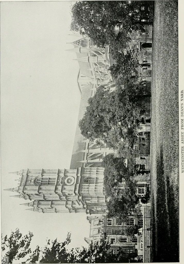 An illustration from Westminster abbey and the cathedrals of England, 1895, leaf 23