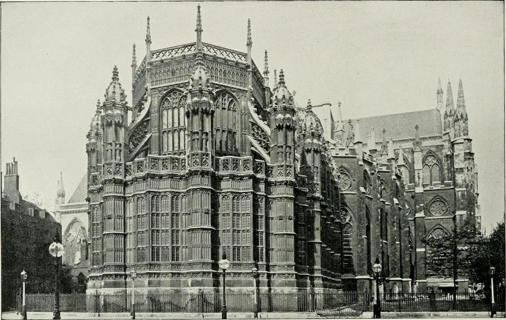 An illustration from Westminster abbey and the cathedrals of England, 1895, leaf 25