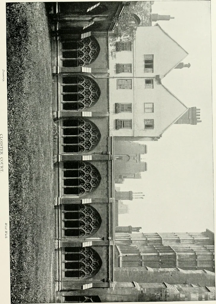 An illustration from Westminster abbey and the cathedrals of England, 1895, leaf 28