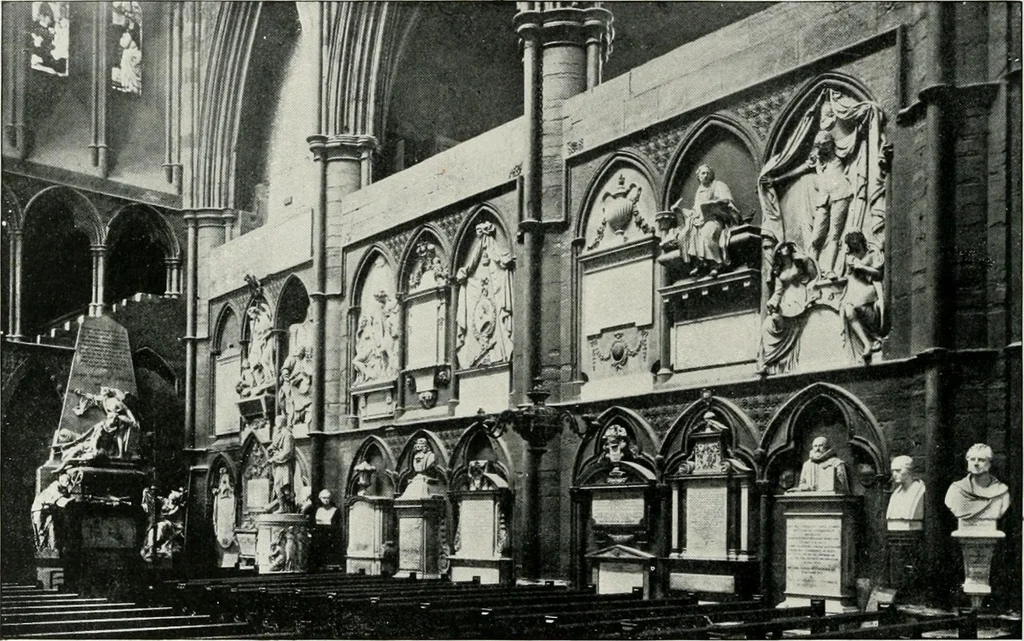 An illustration from Westminster abbey and the cathedrals of England, 1895, leaf 31