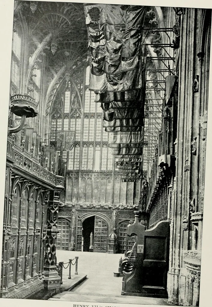 An illustration from Westminster abbey and the cathedrals of England, 1895, leaf 39