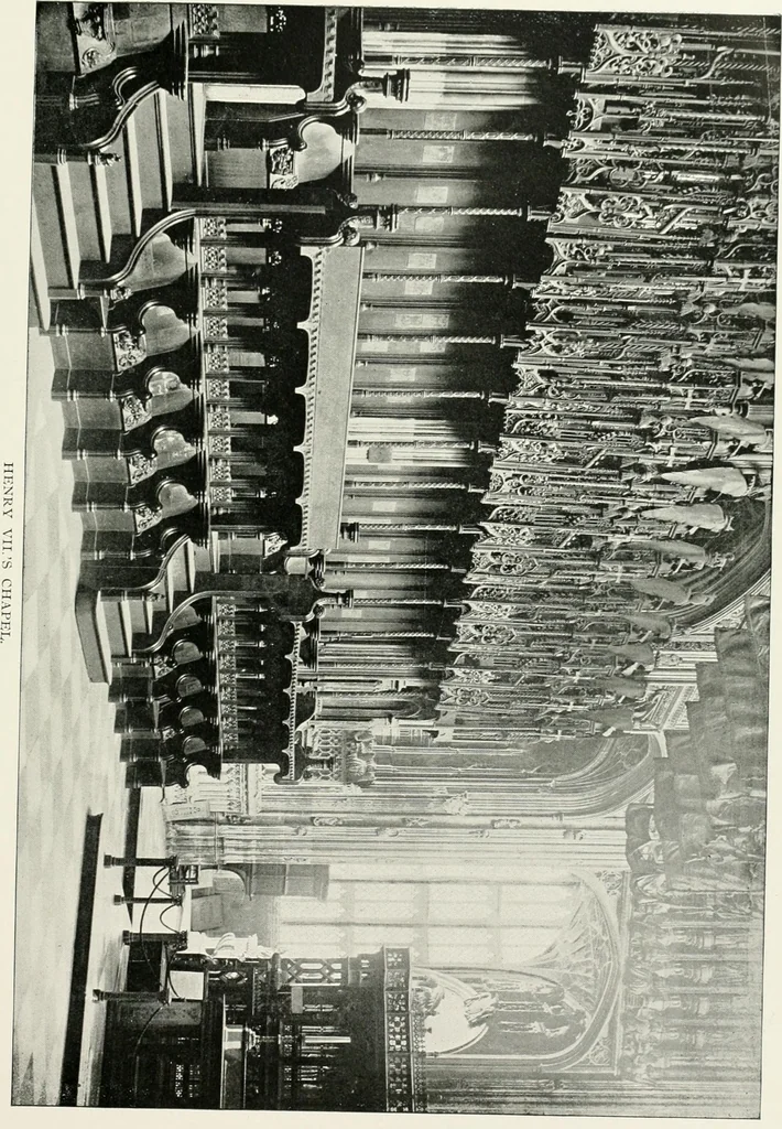 An illustration from Westminster abbey and the cathedrals of England, 1895, leaf 42