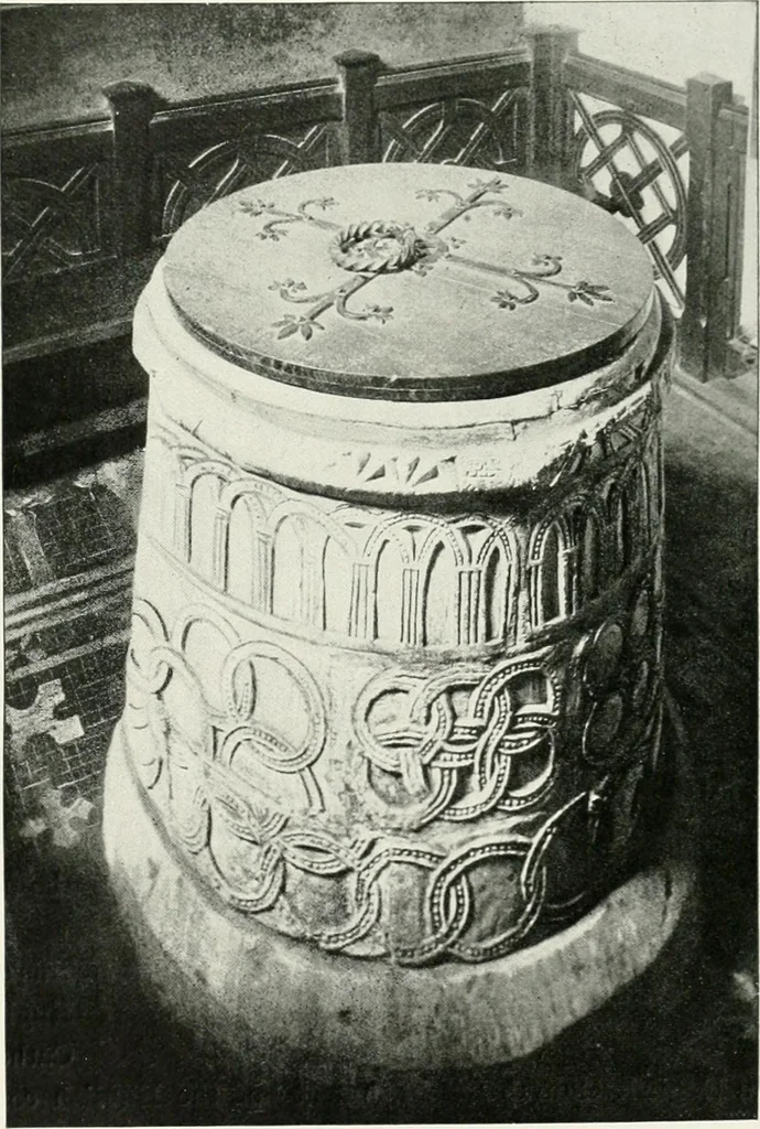 An illustration from Westminster abbey and the cathedrals of England, 1895, leaf 98