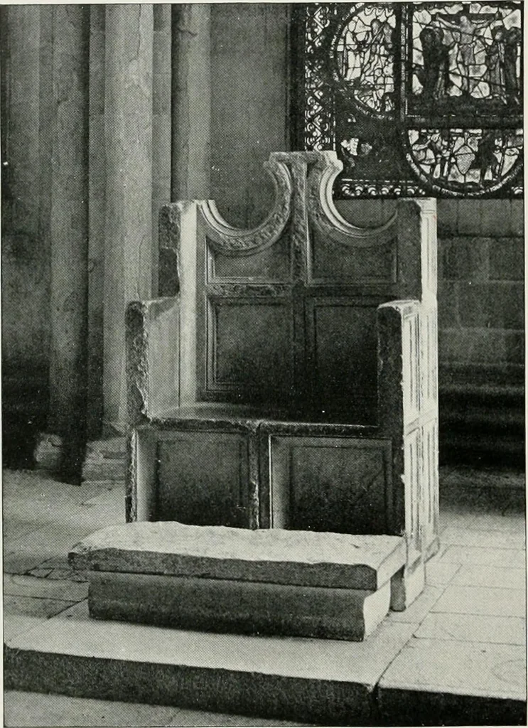 An illustration from Westminster abbey and the cathedrals of England, 1895, leaf 99