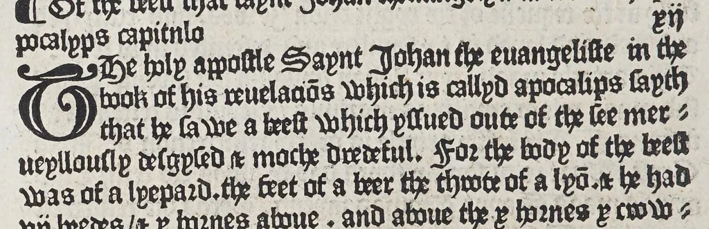 An illustration from Whan I remembre and take hede of the conuersacion of vs that lyue in this wretched lyf, leaf 44