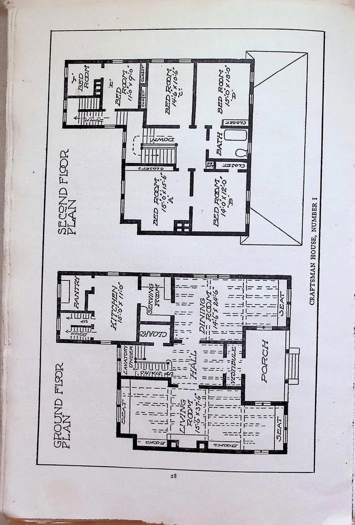 An illustration from What Is Wrought In The Craftsman Workshops, 1904, leaf 29