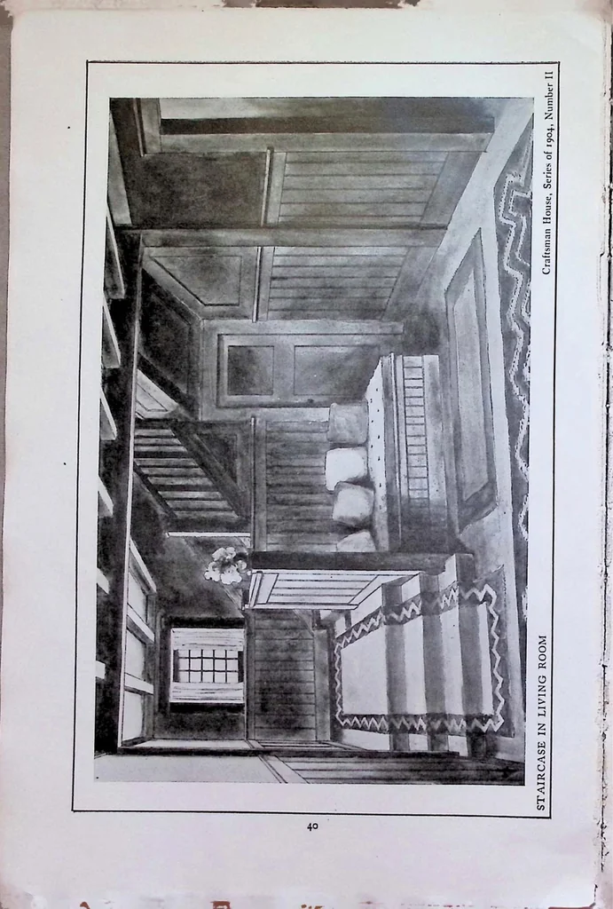 An illustration from What Is Wrought In The Craftsman Workshops, 1904, leaf 41