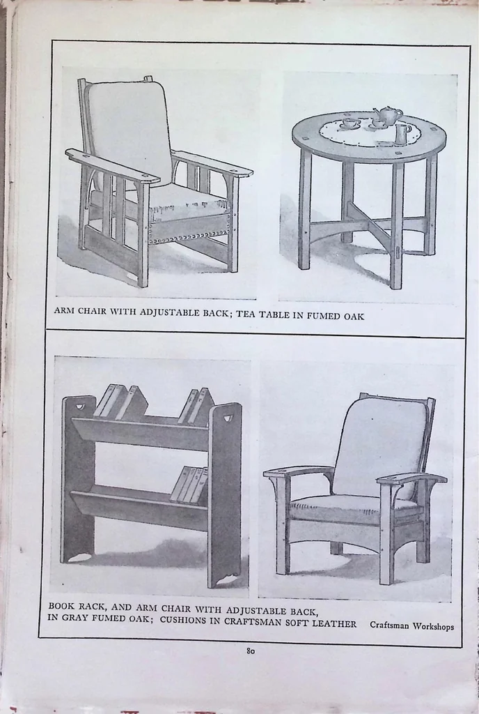 An illustration from What Is Wrought In The Craftsman Workshops, 1904, leaf 81
