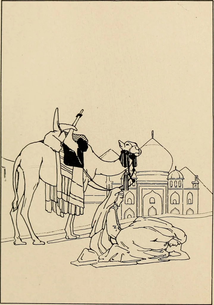 An illustration from What the advertiser & artist should know about reproduction; a review of the different methods of reproducing drawings and paintings from the viewpoint of the requirements of modern advertising, with which is incorporated specialized essays by ten of the most noteworthy engraving houses in America, 1921, leaf 154