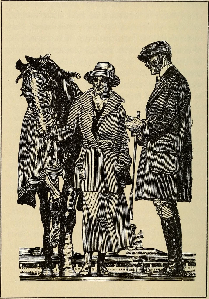 An illustration from What the advertiser & artist should know about reproduction; a review of the different methods of reproducing drawings and paintings from the viewpoint of the requirements of modern advertising, with which is incorporated specialized essays by ten of the most noteworthy engraving houses in America, 1921, leaf 81