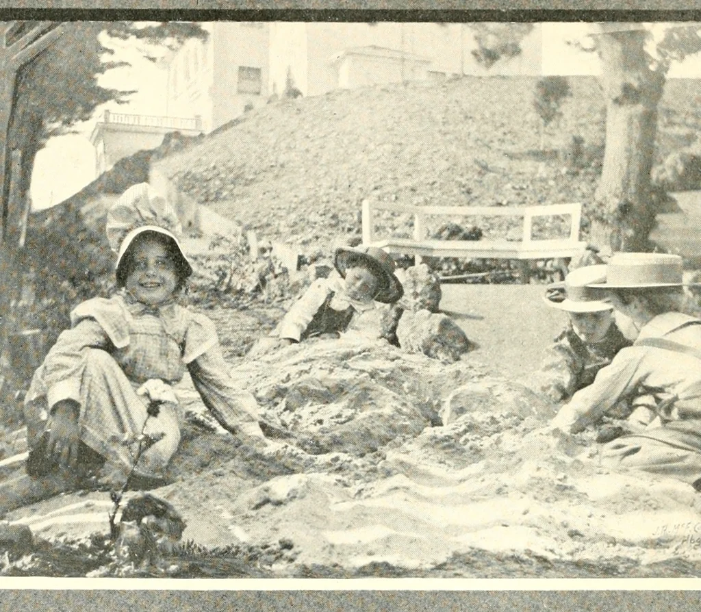 An illustration from What is a kindergarten?, 1901, leaf 11