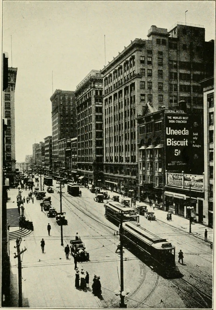 An illustration from What of the city? America's greatest issue--city planning, what it is and how to go about it to achieve success, 1919, leaf 162