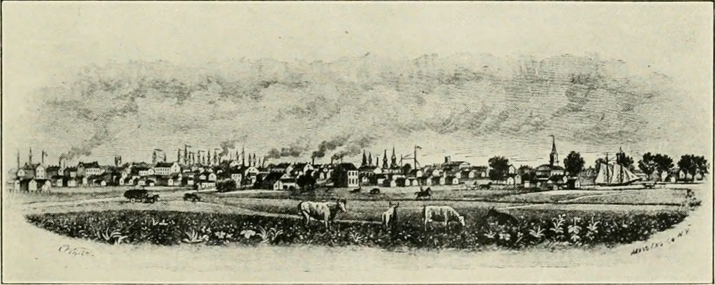 An illustration from What of the city? America's greatest issue--city planning, what it is and how to go about it to achieve success, 1919, leaf 214