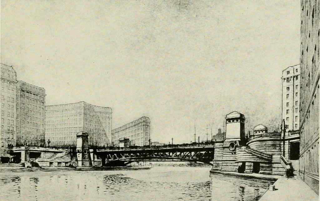 An illustration from What of the city? America's greatest issue--city planning, what it is and how to go about it to achieve success, 1919, leaf 502