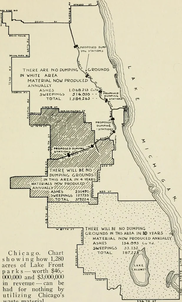 An illustration from What of the city? America's greatest issue--city planning, what it is and how to go about it to achieve success, 1919, leaf 530