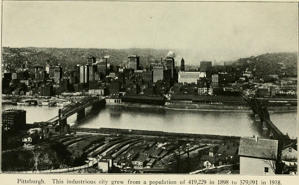 An illustration from What of the city? America's greatest issue--city planning, what it is and how to go about it to achieve success, 1919, leaf 58