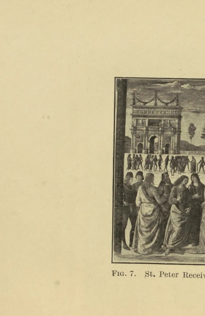 An illustration from What pictures to see in Europe in one summer, 1910, leaf 41