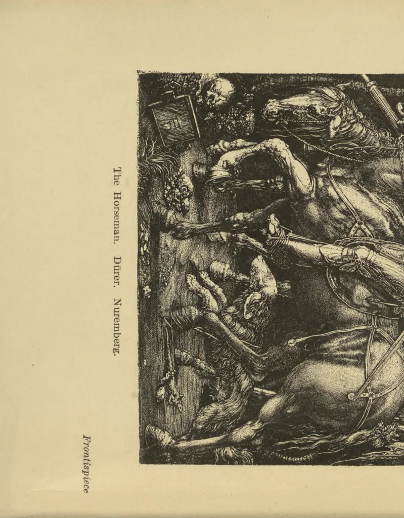 An illustration from What pictures to see in Europe in one summer, 1910, leaf 7