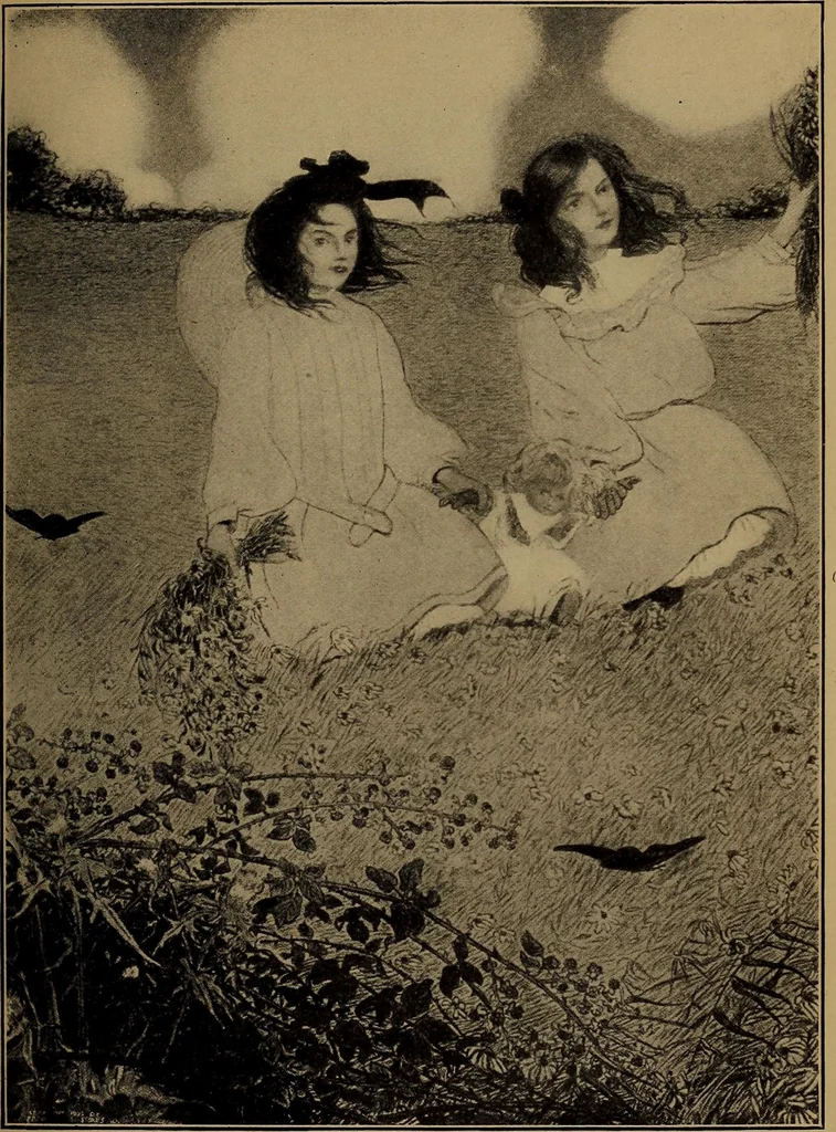 An illustration from What shall we do now? Five hundred games and pastimes:, 1907, leaf 148