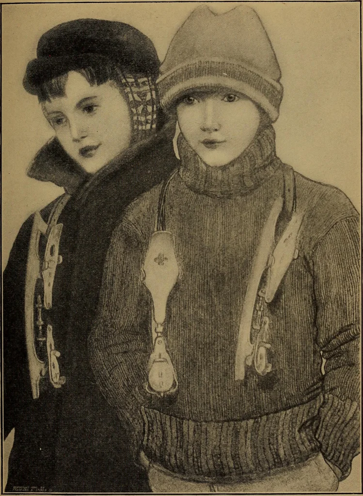 An illustration from What shall we do now? Five hundred games and pastimes:, 1907, leaf 160