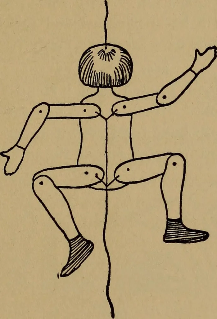 An illustration from What shall we do now? Five hundred games and pastimes:, 1907, leaf 322