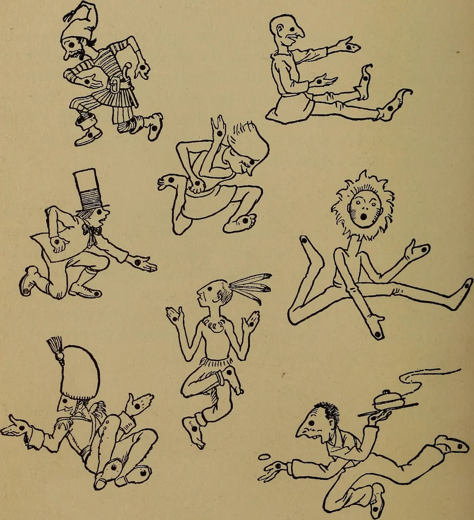 An illustration from What shall we do now? Five hundred games and pastimes:, 1907, leaf 67