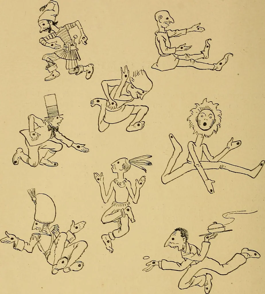 An illustration from What shall we do now? A book of suggestions for children's games and employments;, 1904, leaf 55
