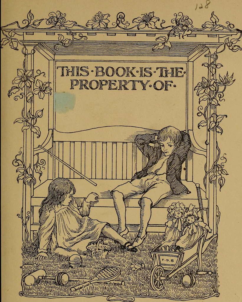 An illustration from What shall we do now? A book of suggestions for children's games and employments;, 1904, leaf 6