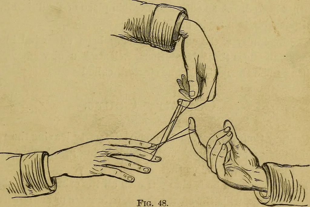 An illustration from What shall we do to-night? or, Social amusements for evening parties. Furnishing complete and varied programmes for twenty-six entertainments, 1873, leaf 100