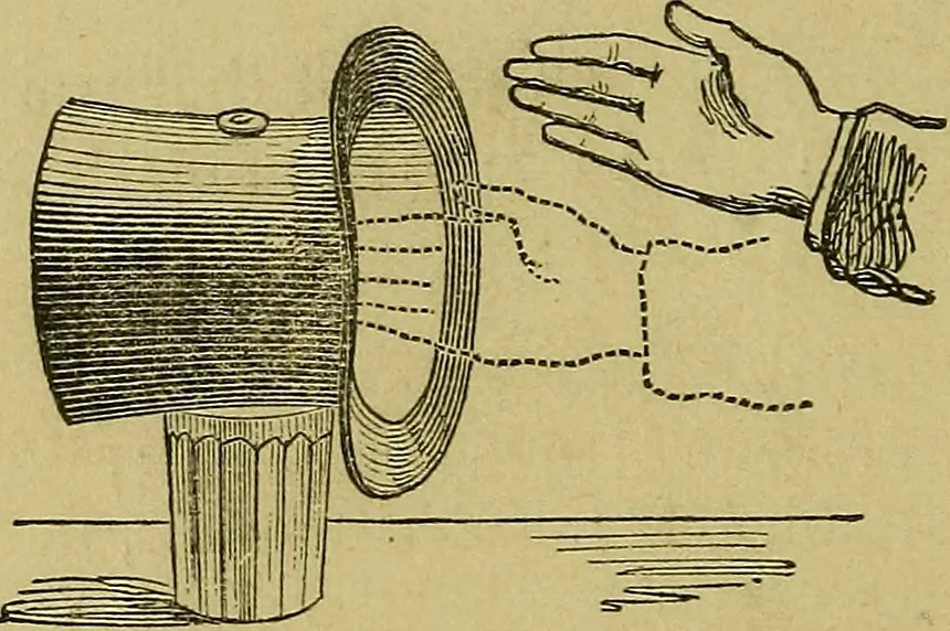 An illustration from What shall we do to-night? or, Social amusements for evening parties. Furnishing complete and varied programmes for twenty-six entertainments, 1873, leaf 137