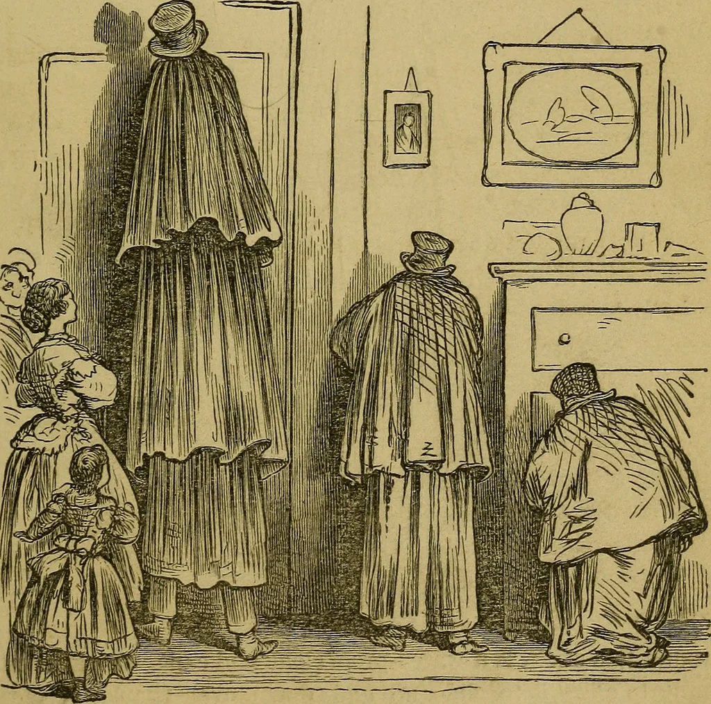 An illustration from What shall we do to-night? or, Social amusements for evening parties. Furnishing complete and varied programmes for twenty-six entertainments, 1873, leaf 140