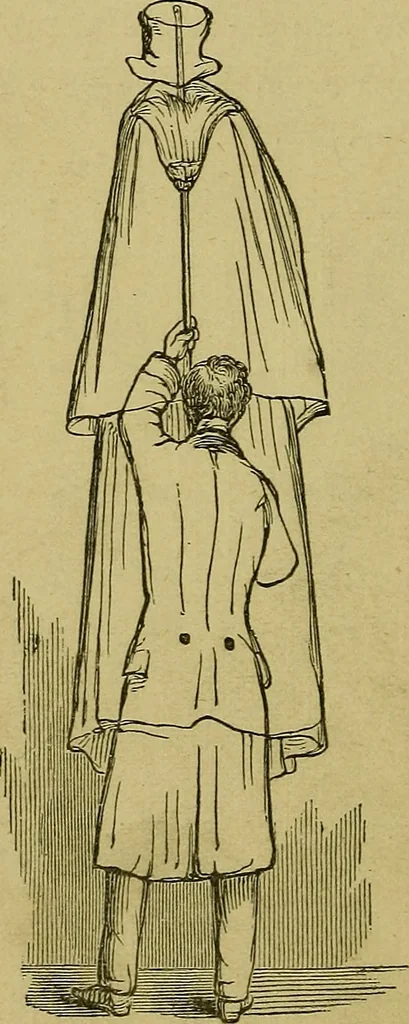 An illustration from What shall we do to-night? or, Social amusements for evening parties. Furnishing complete and varied programmes for twenty-six entertainments, 1873, leaf 141