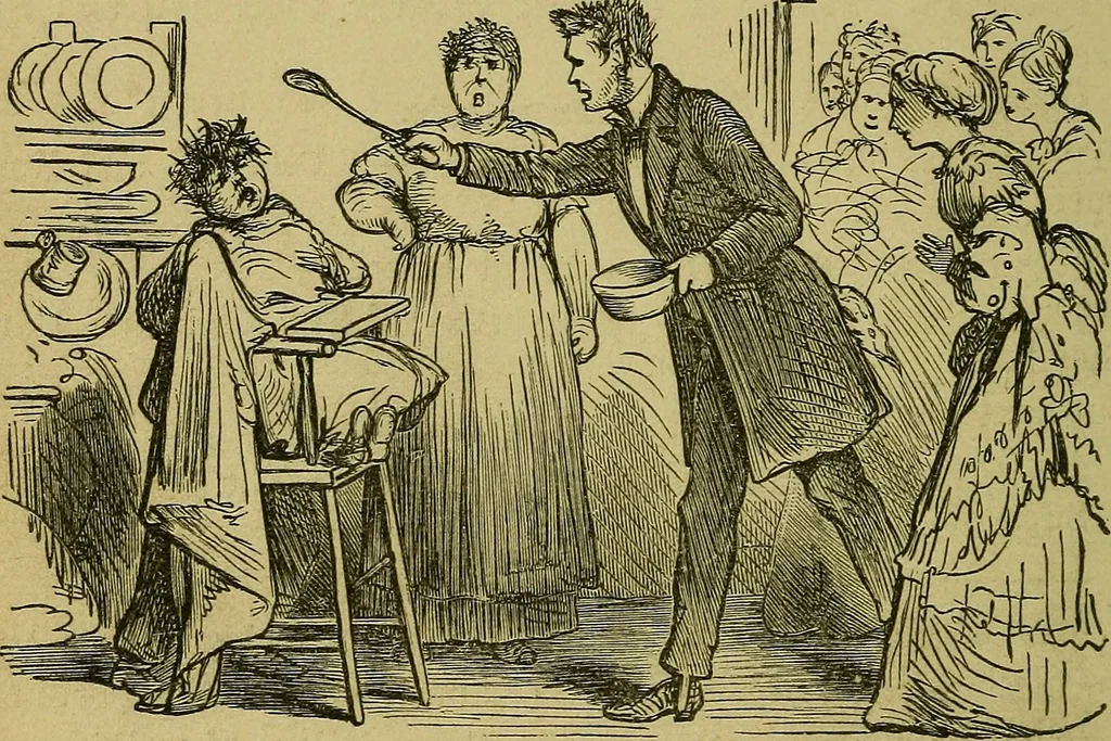 An illustration from What shall we do to-night? or, Social amusements for evening parties. Furnishing complete and varied programmes for twenty-six entertainments, 1873, leaf 153