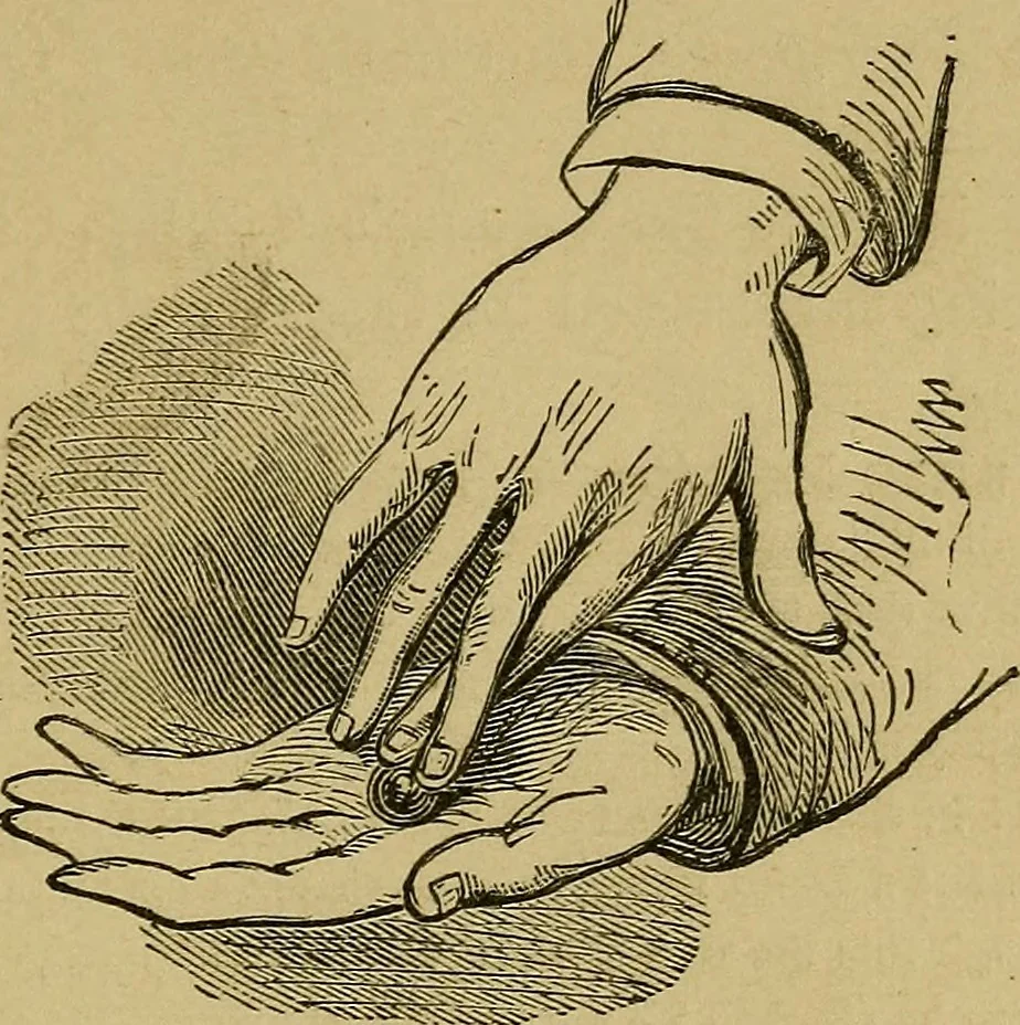 An illustration from What shall we do to-night? or, Social amusements for evening parties. Furnishing complete and varied programmes for twenty-six entertainments, 1873, leaf 204